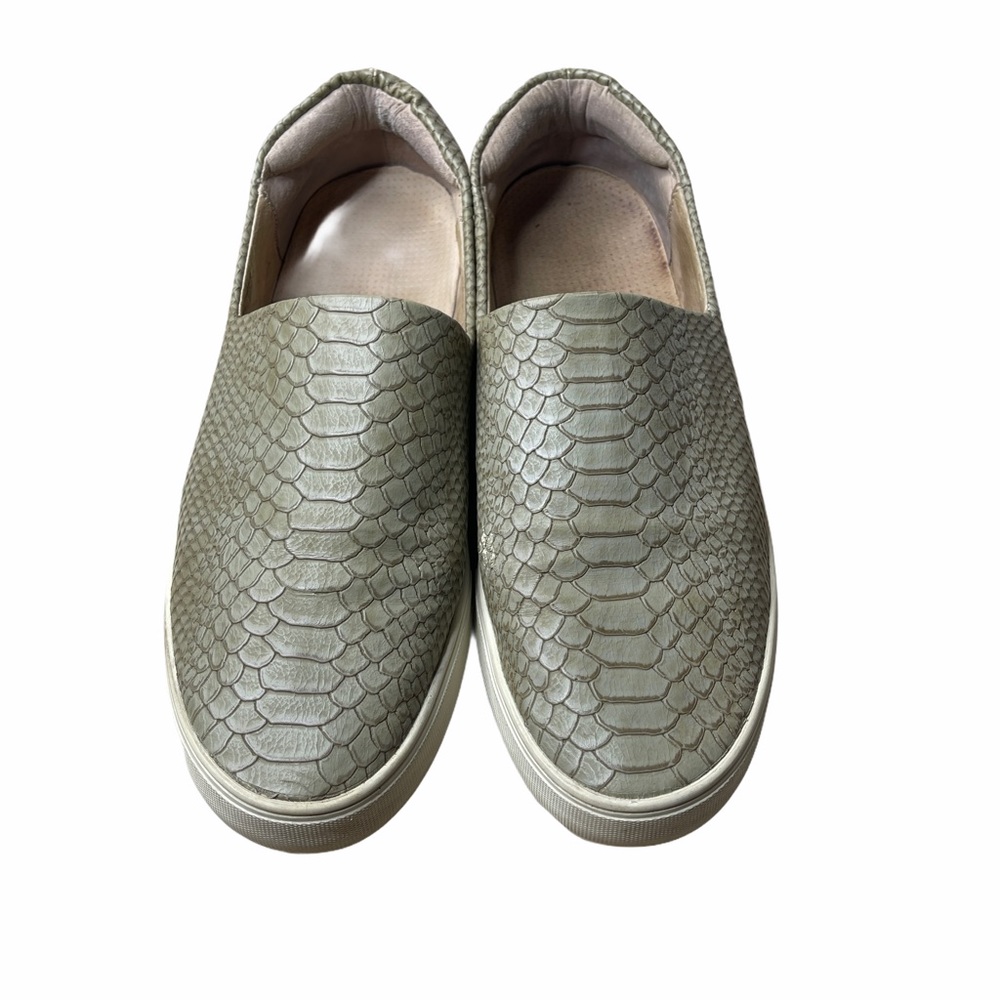 J Slides Ariana Platform Snake Taupe Sneaker Slide - image 8